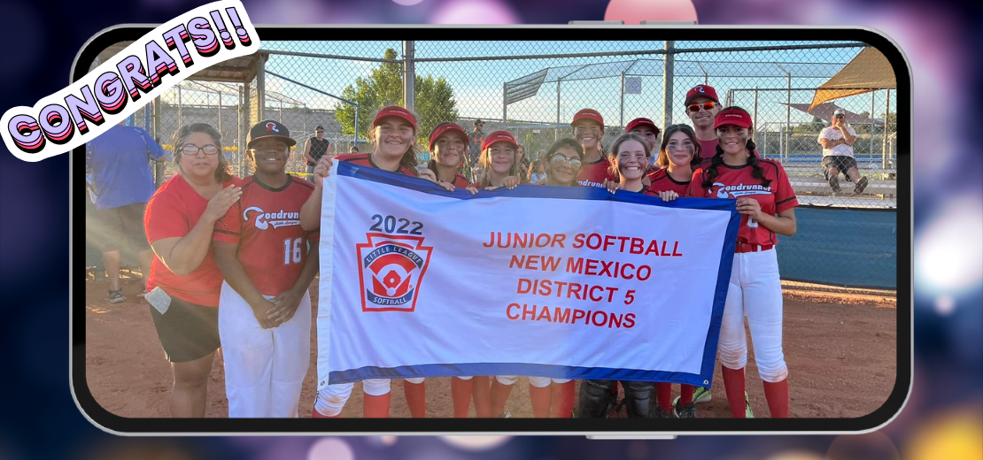 Junior Softball District Champions!